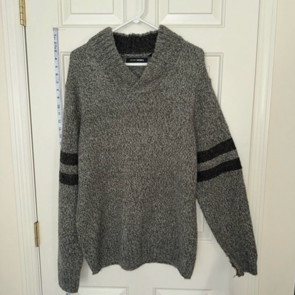 John Henry Men’s sweater, gray, size XL - Picture 1 of 6